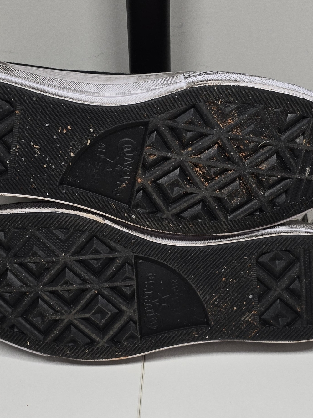 Spiked Converse Chuck Taylor High Tops – Women’s Size 9 - Picture 6 of 11